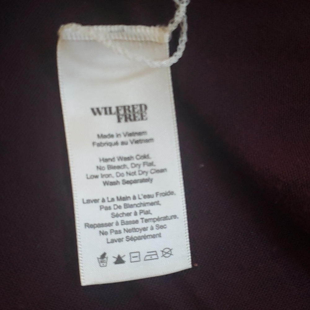 Wilfred Free Rosa Dress / Dark Marl Purple XXS - Picture 4 of 7